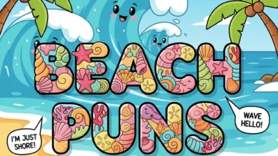 beach puns