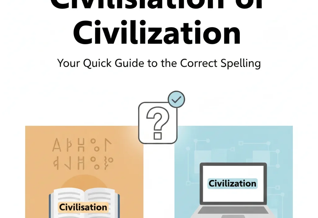 Civilisation or Civilization:
