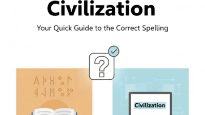 Civilisation or Civilization: