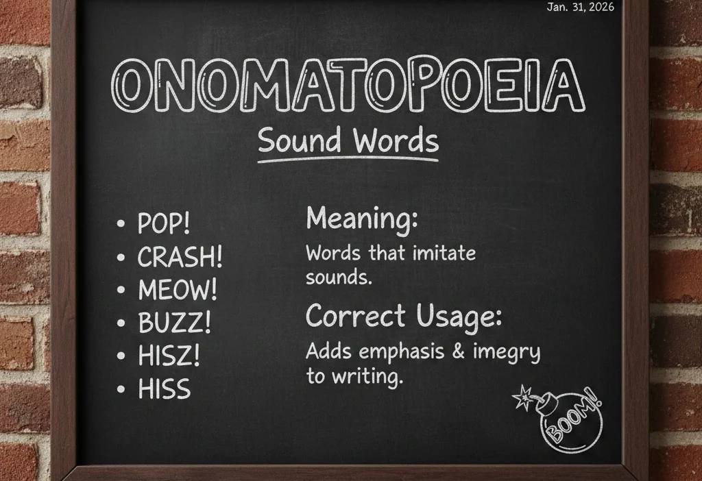 Onamonapia or Onomatopoeia