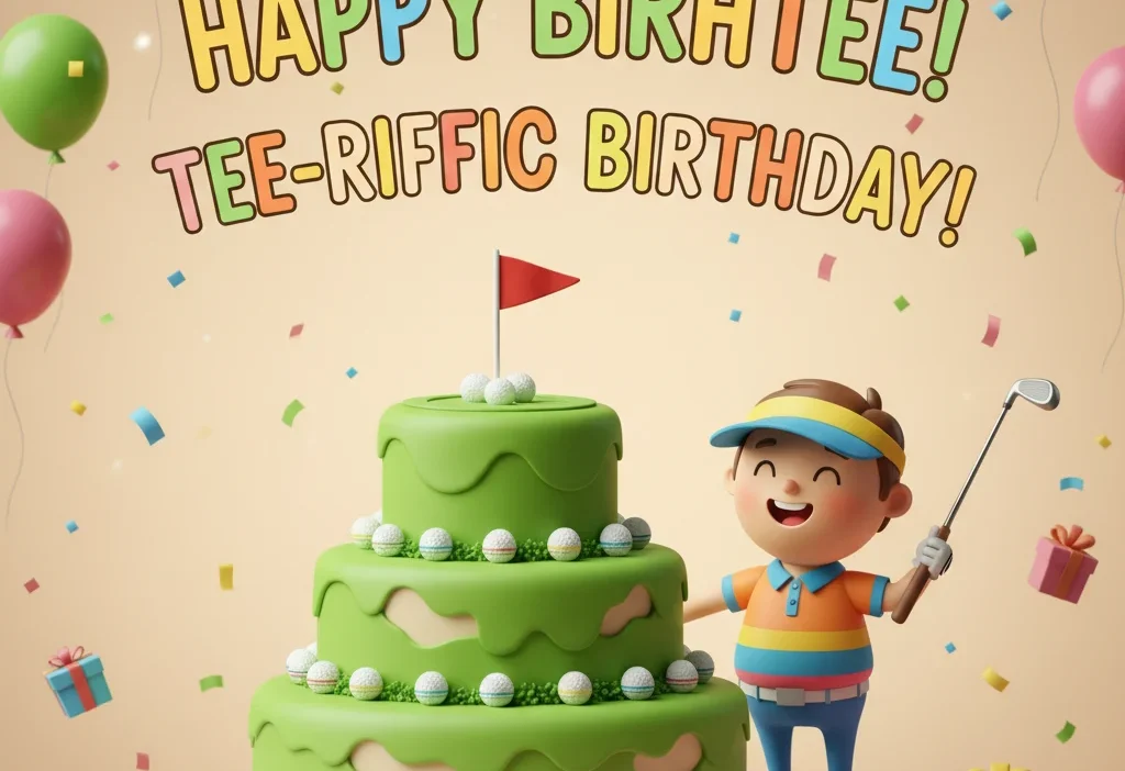 Birthday Golf Puns