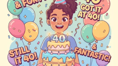 40th Birthday Puns