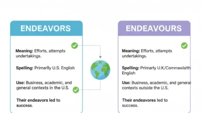 Endeavors or Endeavours