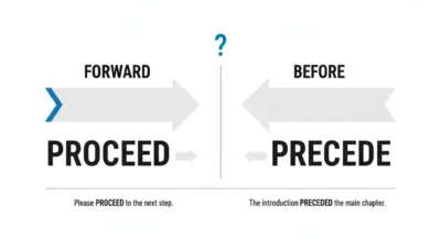 Proceed or Precede