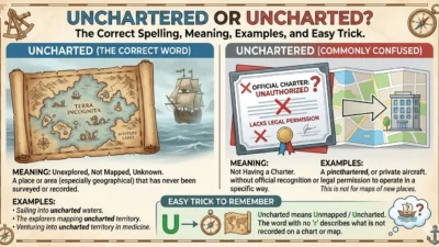 Unchartered or Uncharted