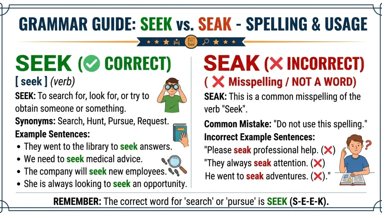 Seek or Seak