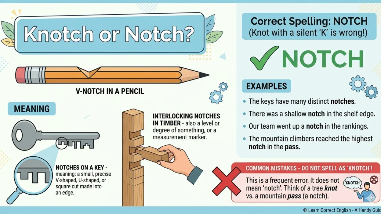 Knotch or Notch